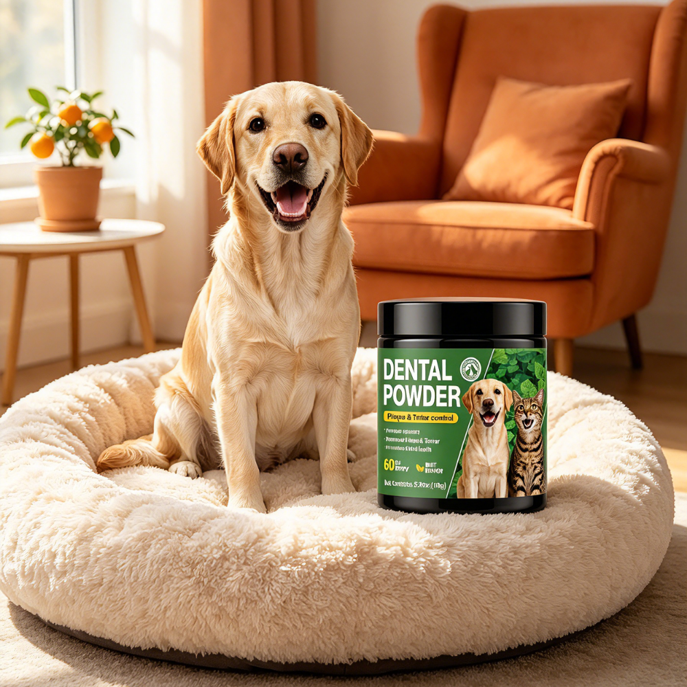 Pawzen™ Advanced Dog Dental Powder – Supports Healthy Teeth, Fresh Breath & Gum Care
